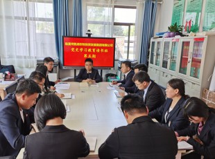 腾博汇游戏官网  举行党史学习教育第五期念书班