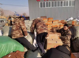 州农投公司支援灾区持续举行中